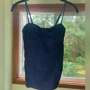 EUC! Cute denim looking top. Soft material!